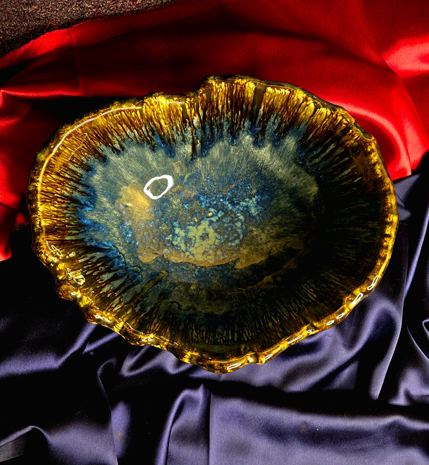 Blue Glossy Premium Bowl