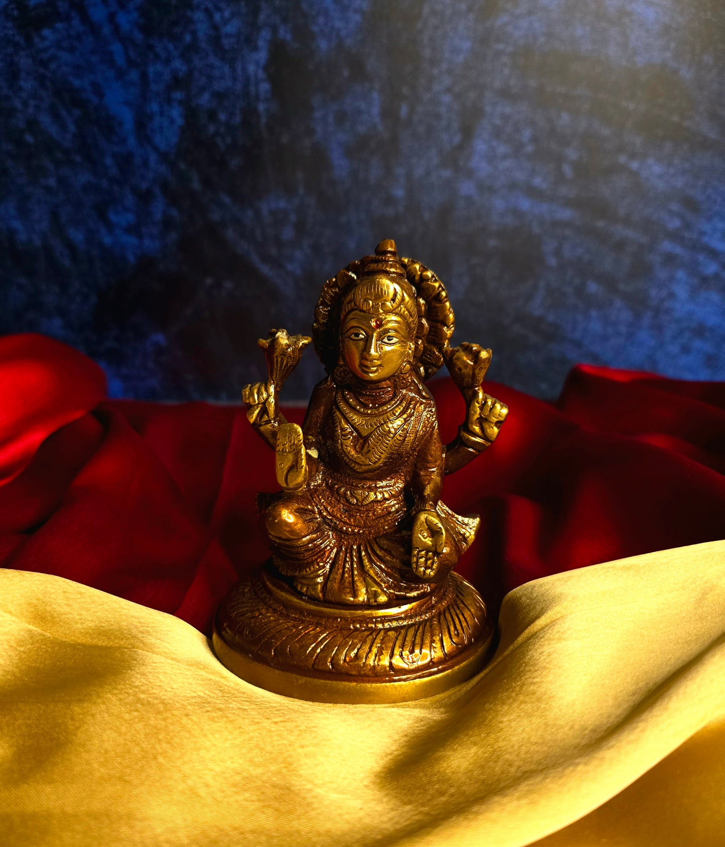 Laxmi Mata Brass Idol