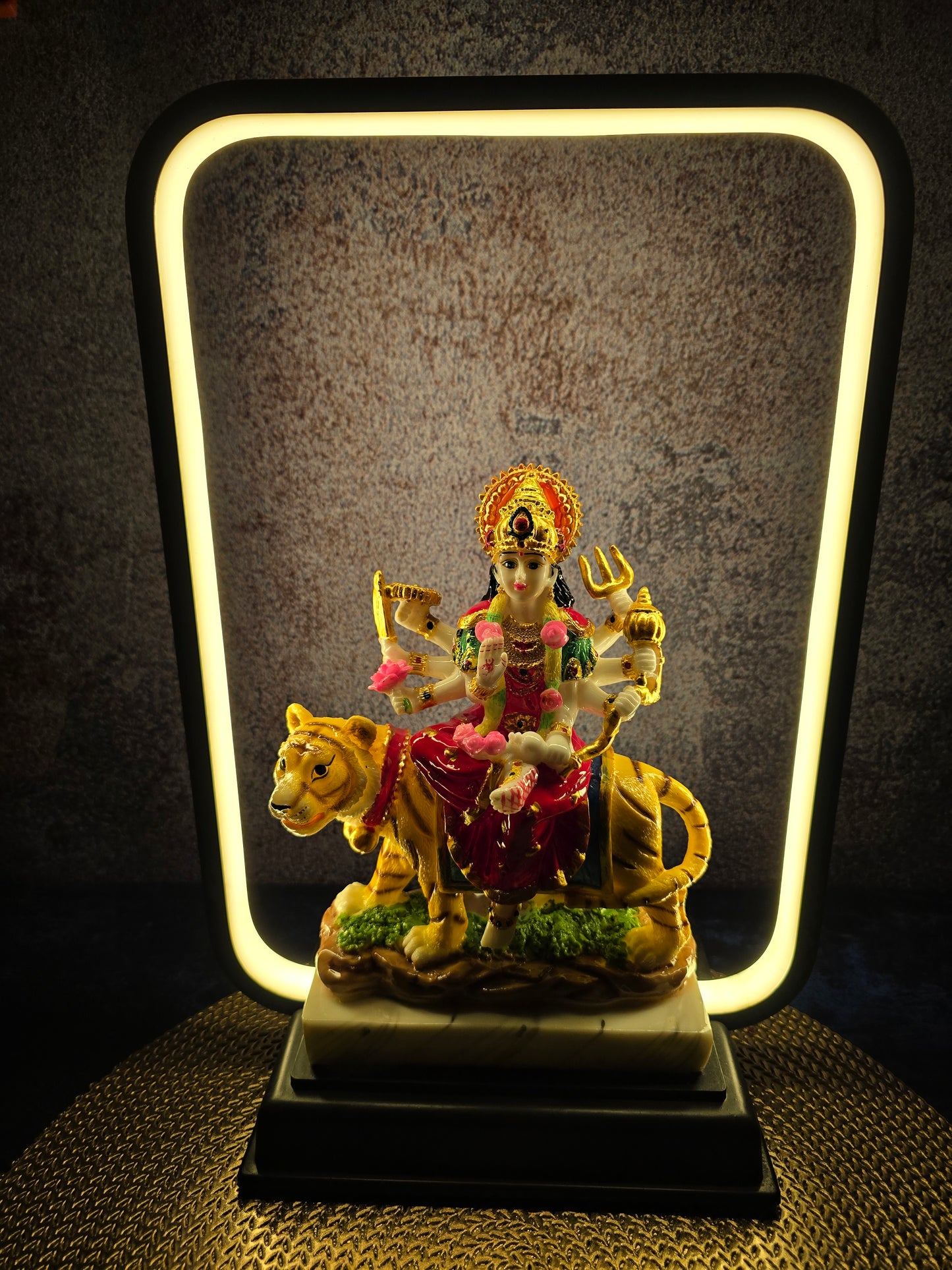 Durga Maa with Light