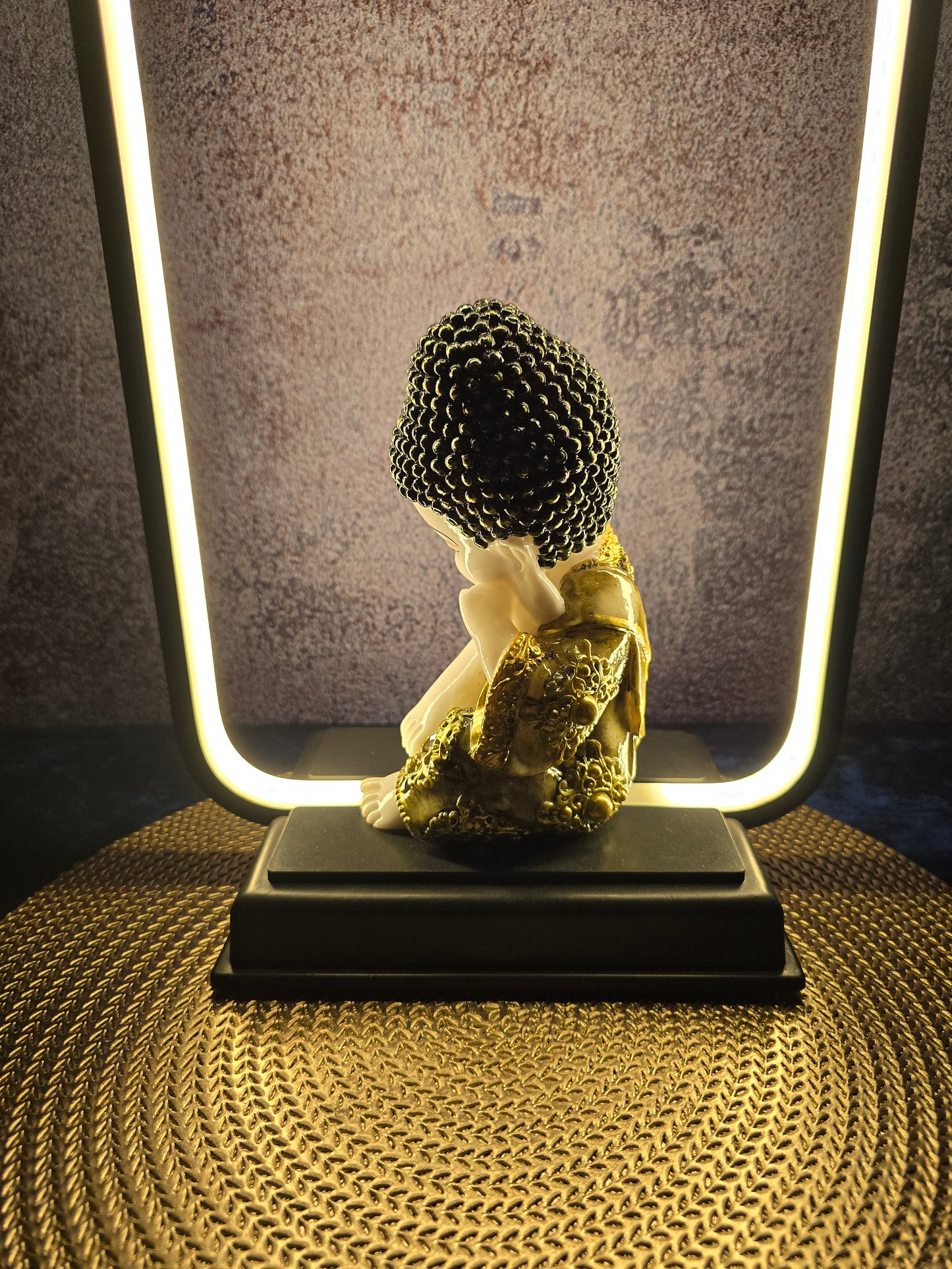 Golden Buddha With Light
