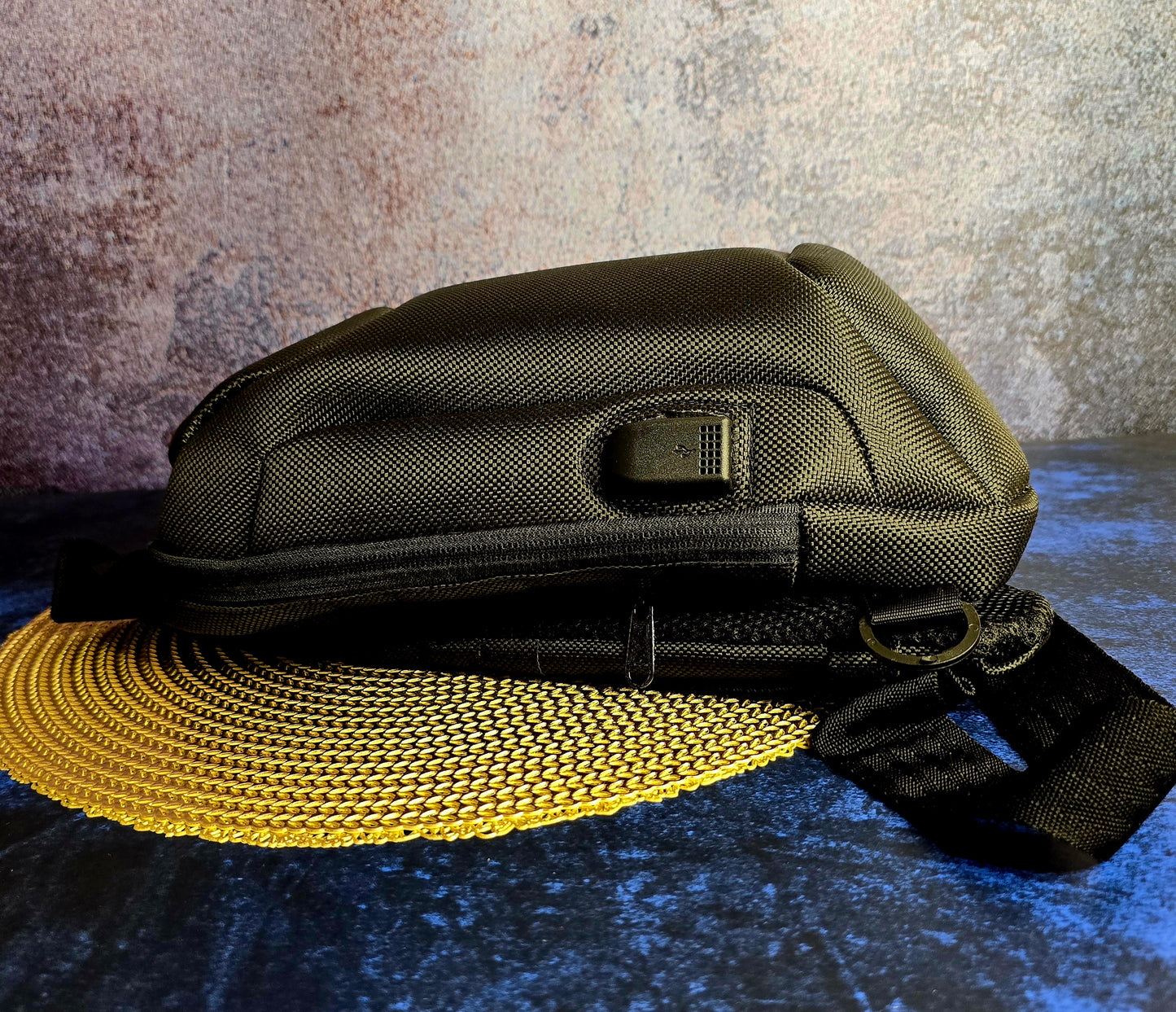 Travel Chest Bag with Socket