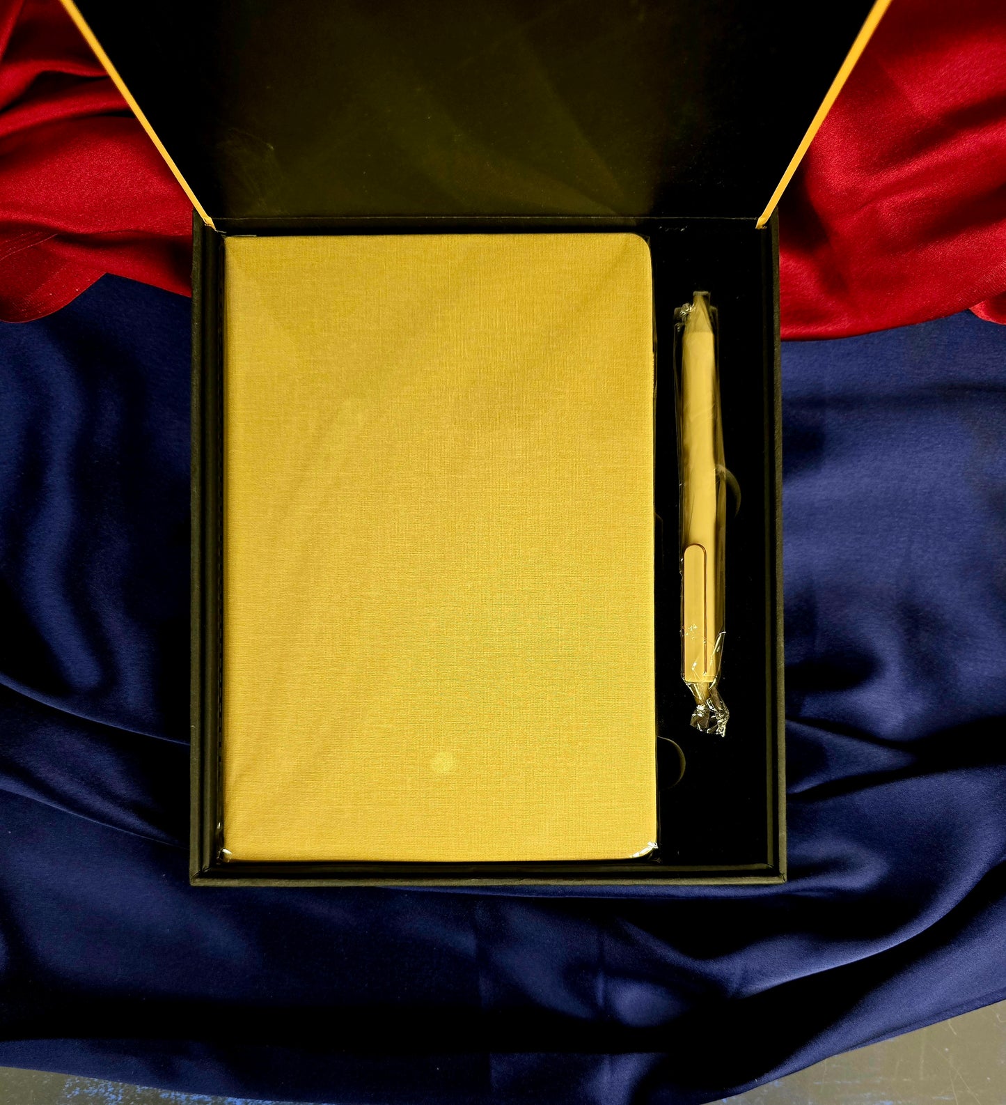 Luxor yellow Diary with Pen