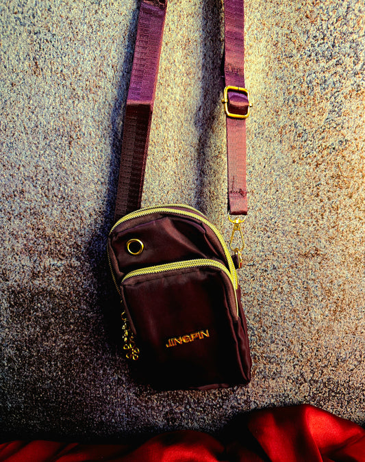 Purple Trendy Sling Bag